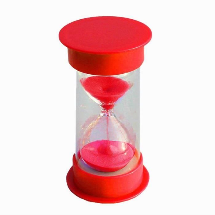 Sablier Minuterie Sand Timer - Rouge, 10 Minutes Rouge - Cdiscount Maison