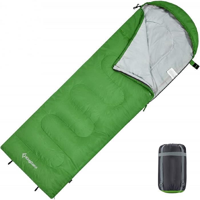 Sac De Couchage 3-4 Saisons - 220x84cm - Imperméable - 1,9kg - Adulte