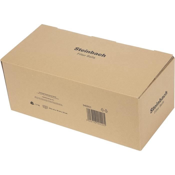 Palline Filtranti Steinbach Per Piscina 700g – Sostituiscono 25kg Di Sabbia – Filtrazione 1,5 μm