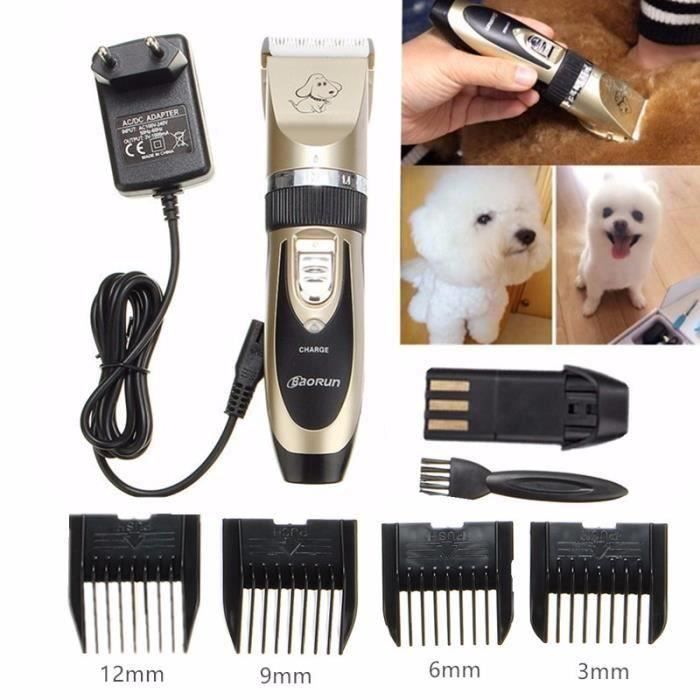 Meilleurs prix pour Tondeuse de Chien Professionnelle Kit Chien Chat Tondeuse Cheveux Électrique Rasoir Animal Toilettage Trimmer