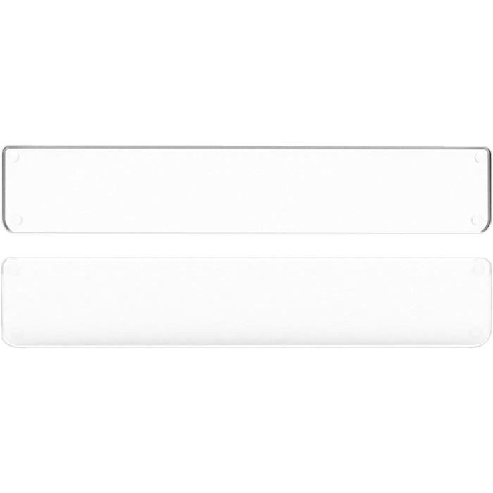 Coussin De Poignet MAIDERN Pour Clavier – Noir, Ergonomique, Mémoire De Forme – 80x10x2cm