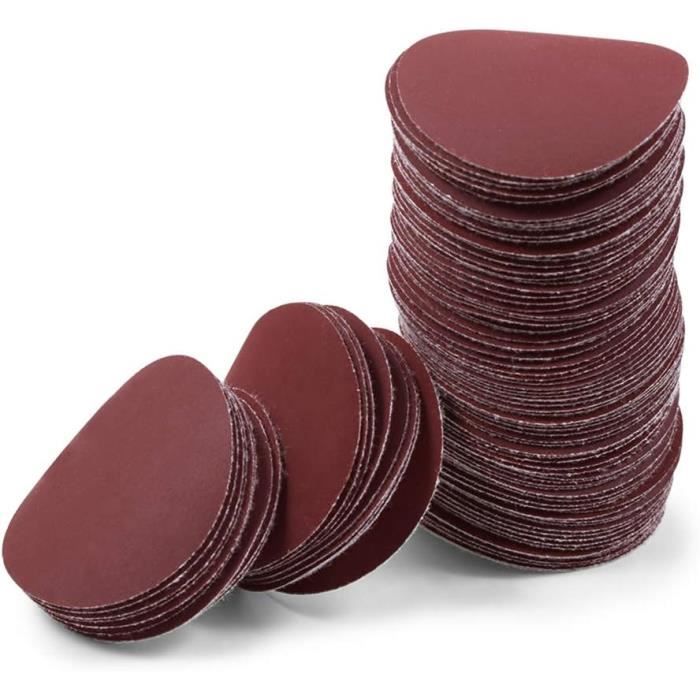 Lot De 30 Disques Abrasifs Auto-agrippants 75 Mm - Grains 800 à 3000 - Pour Ponçage Humide/sec - Ponceuse Orbitale