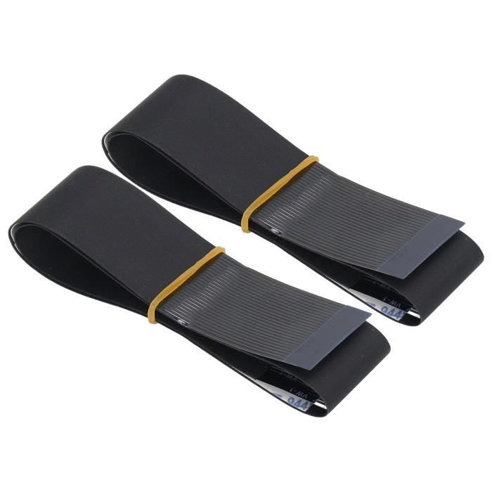 5 Pièces Connecteurs FFC/FPC 40 Broches Avant - Câble Plat 200mm X 0.5mm - Marque Uxcell