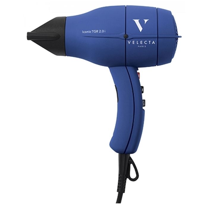 Sèche-cheveux professionnel - VELECTA ®PARIS - ICONIC TGR 2.0i - 2 vitesses - 2 températures - Bleu céleste