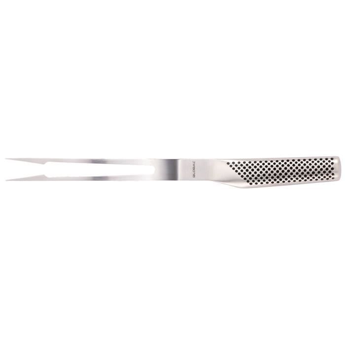 Fourchette De Cuisine Professionnelle Courbe – 260 Mm – Acier Inox Forgé – Idéale Pour Viandes & Cuissons
