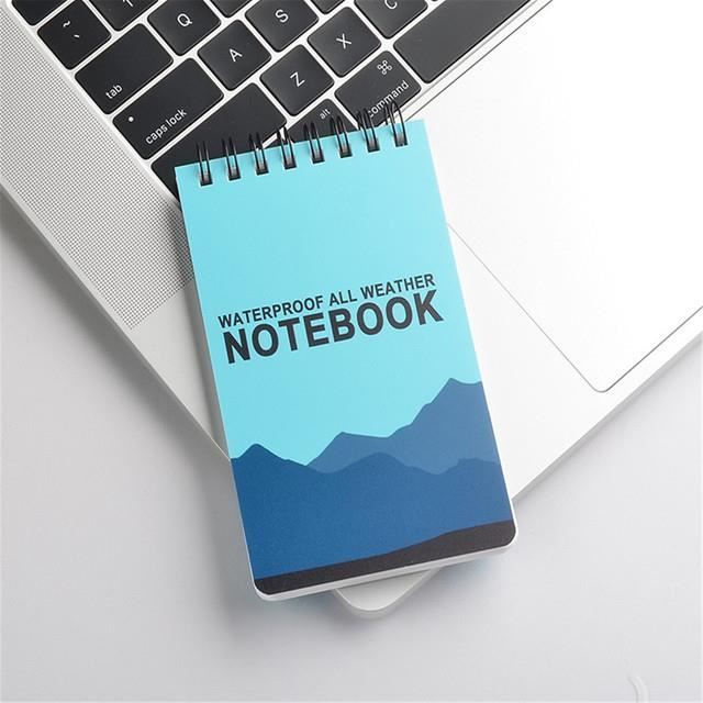 Lot De 6 Mini Carnets De Notes Étanches SHAIDOJIO A7 - Bloc Notes Poche Tout Temps 13x7.7cm
