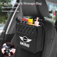 Rangement intérieur,Sac de rangement pour siège arrière de voiture, boîte d'accessoires d'intérieur pour Mini Cooper - Type Large-1