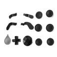 Fdit Swap Thumbsticks Joysticks Remplacement d'accessoires de palettes de manette de jeu pour manette Xbox One Elite Series 2(Noir )-1