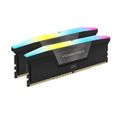 RAM - CORSAIR Vengeance RGB DDR5 - 32GB 2x16GB DIMM - 6000MHz - Unbuffered, 40-40-40-77, XMP 3.0, Black Heatspreader, RGB LED, 1.35V-1