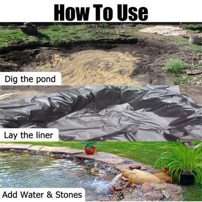 Bache De Bassin JIwqDY Bache Bassin Epdm 5x6m Bâche Pour Bassin 0.2mm Doublure D'étangs Bâches D'étang De Membrane De Jardin Pour Bassin Koi, Fontaines (Color Bâche Bassin
