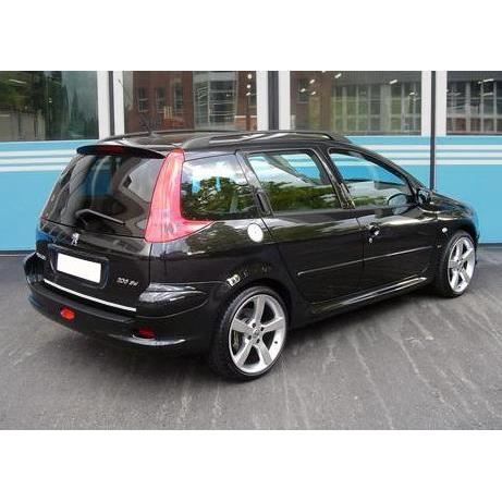 Luxyline Baguette De Calandre Chromée Compatible Peugeot 307 - Bande L 5.5m - Aspect Chrome