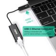 Atolla Adaptateur USB Ethernet RJ45 Réseau Adaptateur à 1000 Mbps LAN USB avec Adaptateur USB C pour Macbook, Nintendo Switch etc.-2