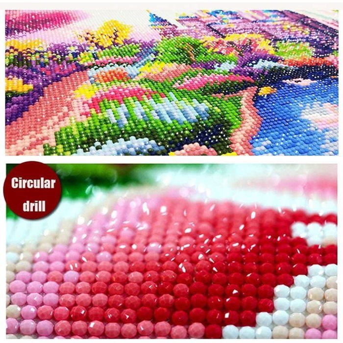 Kit Diamond Painting Papillon Attrape-Rêves - 90 X 45 Cm - 5D Strass à Coller - Art DIY Adulte - Cadre Non Inclus - 9
