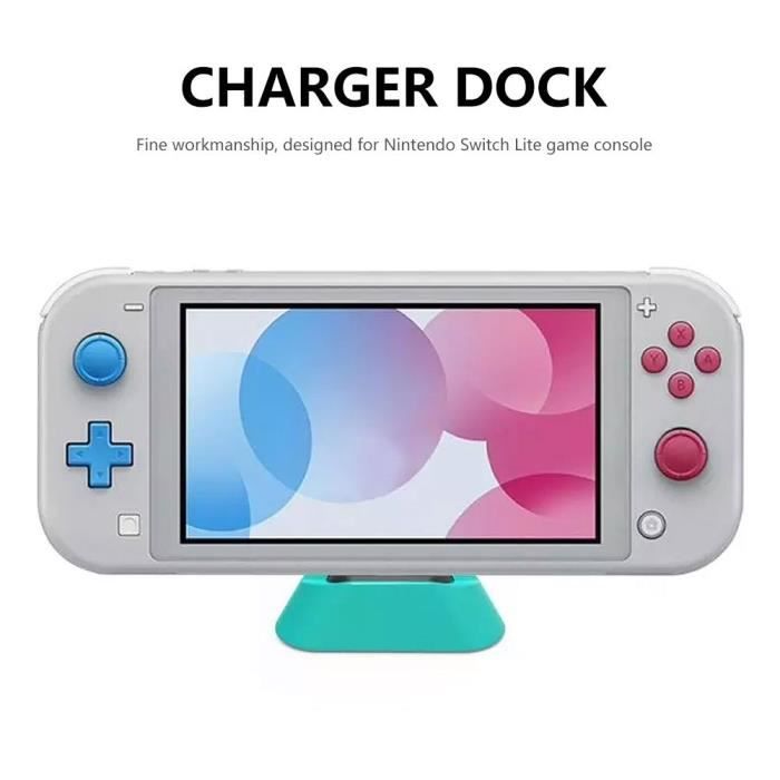 Jeux vidéo,Station de charge universelle Switch Lite,berceau de charge de  Type C,Support de Base pour Nintendo - Type Yellow