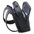 MOBILIS Trendy Black Sac à dos pour ordinateur portable 14-16" matière imperméable Noir-3