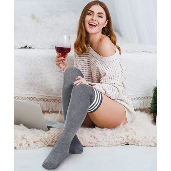 Chaussette genoux femme outlet