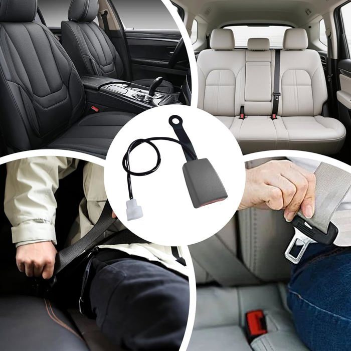 2 Pièces Support De Boucle De Ceinture De Sécurité De Voiture, Support De Boucle De Ceinture De Sécurité, Support D'attache De Siège De
