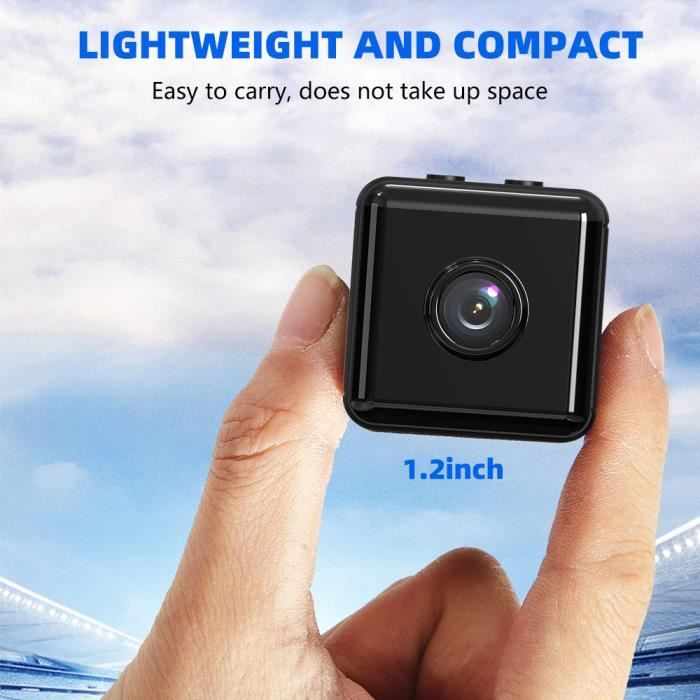 Camera Espion,8K HD Mini Caméra Surveillance Interieur sans Fil