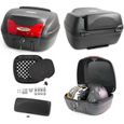 Top Case Moto Bagage Coffer Valise Fermeture 40 lt Quad Touring Scooter-0