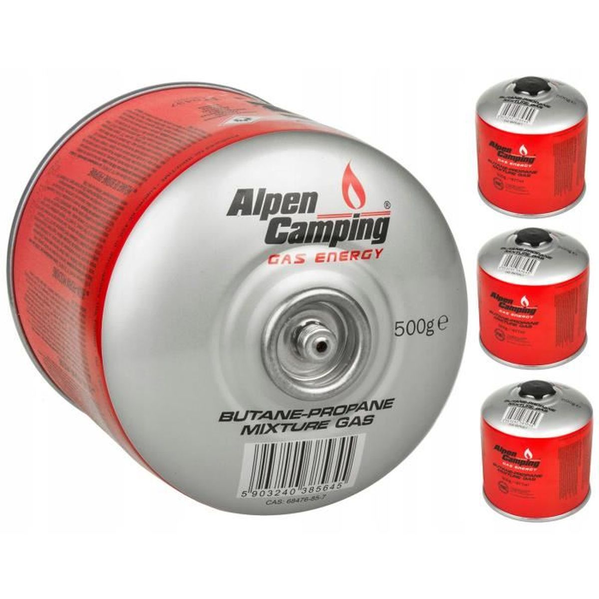 14x Cartouche de Gaz pour Réchaud de Camping Isobutane 250 g / 450 ml