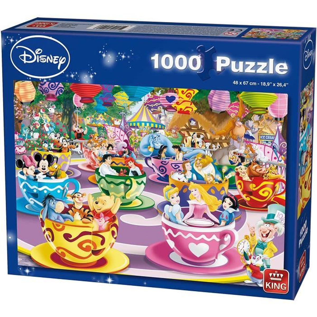 Puzzle Disney 1000 pièces KING Cdiscount Jeux Jouets