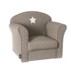 Fauteuil taupe pour enfant - ATMOSPHERA FOR KIDS - Contemporain - Design - Gris - 1 place - Chambre