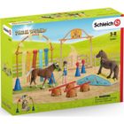 Entraînement d'agility pour Poney SCHLEICH - Pour enfant - Farm World - 42481
