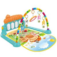 Tapis d'éveil,Tapis de gymnastique et Piano 2 en 1 pour bébés de 0 à 36 mois, jouet éducatif précoce pour nouveau-né, avec - Type 2