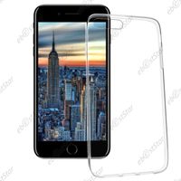 ebestStar ® Film Protection Verre Trempé + Etui Silicone GEL ultra slim pour Apple iPhone 8 Plus écran 5,5", Couleur Transparent