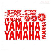 13 stickers XJ6 – ROUGE – YAMAHA sticker XJ XJN 600 XJ600 N S - YAM418