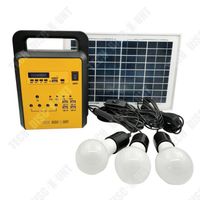 TD® Générateurs 10w Énergie solaire Alimentation mobile portable Éclairage Production d'énergie Stockage d'énergie