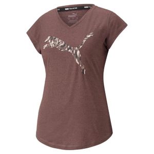 T-SHIRT MAILLOT DE SPORT T-shirt de Fitness - PUMA - Femme - Prune