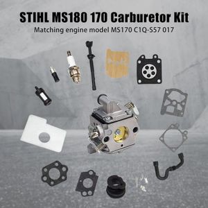 PIÈCE OUTIL DE JARDIN MS170 MS180 C1Q-S57A Carburateur Kit pour STIHL 01
