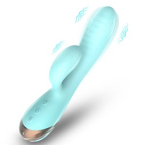 Vibromasseur 2 En 1 Godemichet Vibrant - Jouet Sexuel Pour Femmes, Stimulation Point G