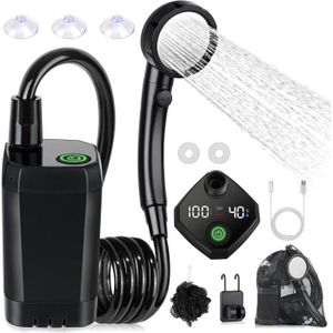 Douche nomade sur batterie rechargeable USB-C – CAMP4