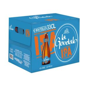 BIERE Bière La Goudale IPA 7°2 - 12 bouteilles 33cl