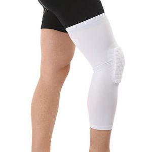 PROTÈGE-GENOU 1 Paire de Jambière Rembourré Manchon de Jambe Genouillère Protection Molletière Respirant Sportif adulte Pour Football Basket-ball