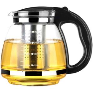 CAFETIÈRE - THÉIÈRE théière en verre pour thé avec infuseur en acier i