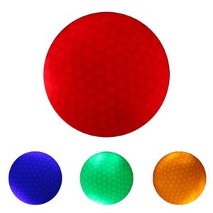 BALLE DE GOLF 4pcs LED Balles de Golf Lumineuse 42.6mm pour Nuit