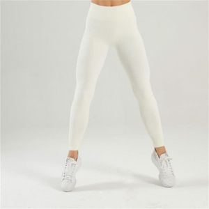 PANTALON DE SPORT Pantalon de Yoga Femme - WF™ - Blanc - Super élast