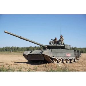 KIT MODÉLISME Maquette char - TRUMPETER - T-80BVM MBT - 1000 piè
