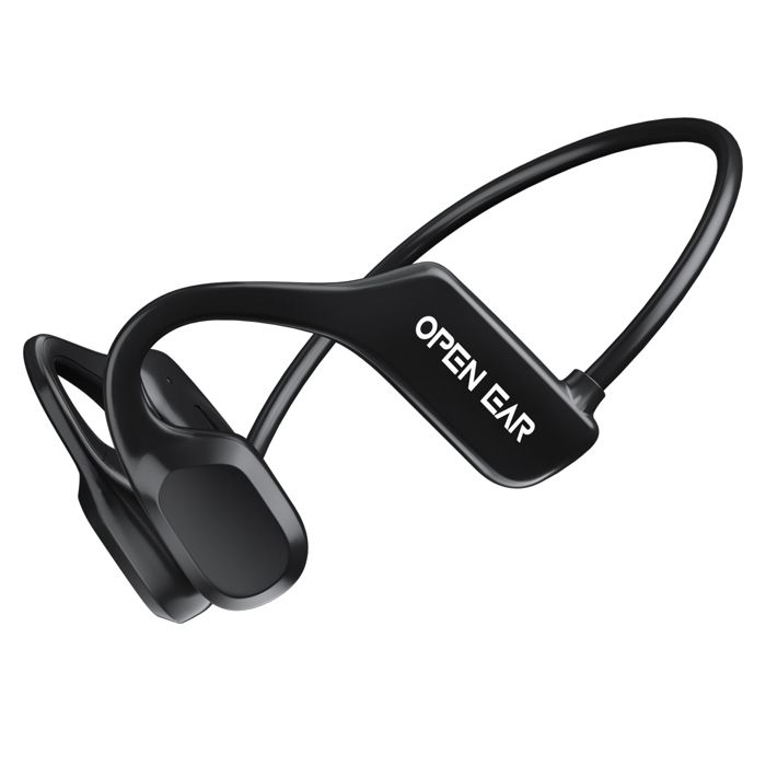 Ecouteurs GENERIQUE Casque de natation à conduction osseuse casque  bluetooth5. 0 sans fil mains libres - noir