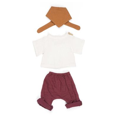 Corolle – Ensemble Combishort Et T-Shirt Petit Explorateur Pour Poupon 30 Cm – Dès 18 Mois – Coton Doux, Fermeture Auto-agrippante