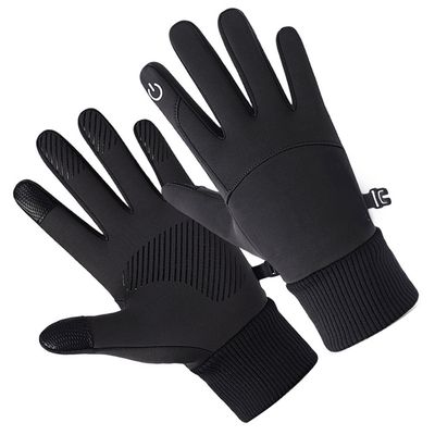 JIAHG Gants D'hiver Unisexes Sans Doigts Chauds En Flanelle Pour Homme
