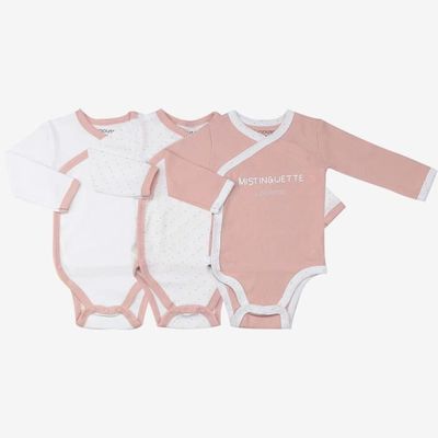 Ensemble Naissance 3 Pièces Converse Bébé Fille Rose - Cdiscount