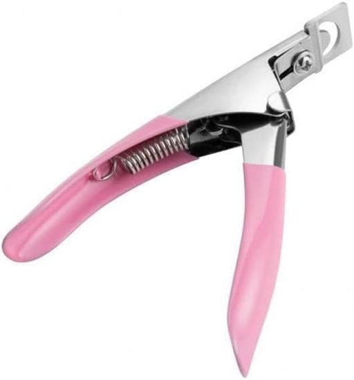 Kit Manucure : Coupe-cuticule Ergonomique Rose + Lime à Ongles - Lot Neuf