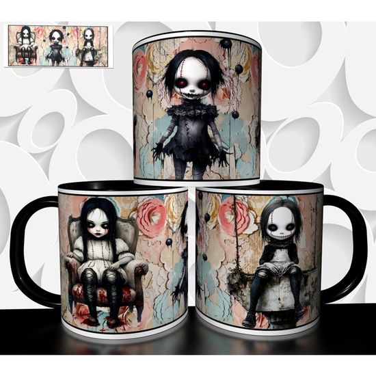 Mug Tasse à Café Jack Skellington Style Gothique Tim Burton - 325 Ml Blanc