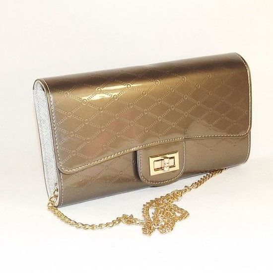 pochette bronze soiree