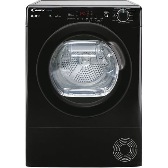 Sèche-linge à condensation CANDY CSE C9DBEB-47 Smart - 9 kg - Classe B - Connecté - Noir