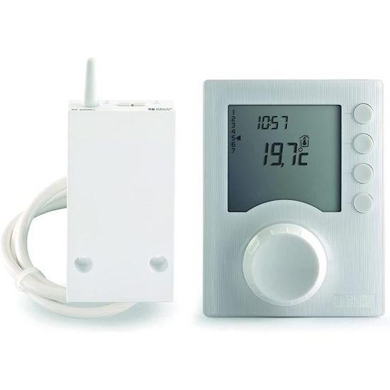 Delta Dore 6053073 Tybox 137+ Thermostat, Blanc